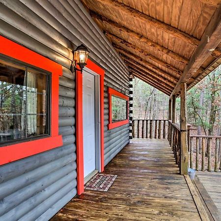 Broken Bow Log Cabin With Fire Pit, Pond, And Deck! Eksteriør bilde